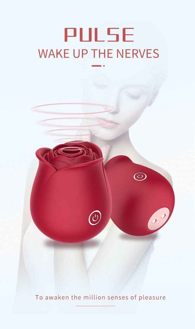 10 Speed Rose Sucking Vibrator