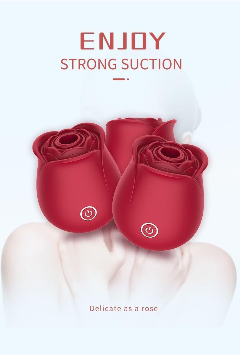 10 Speed Rose Sucking Vibrator