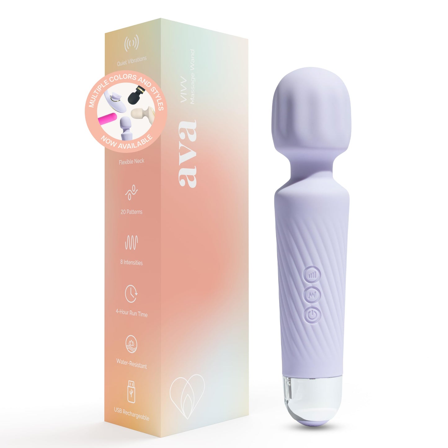Clitoris Stimulating Vibrator Wand