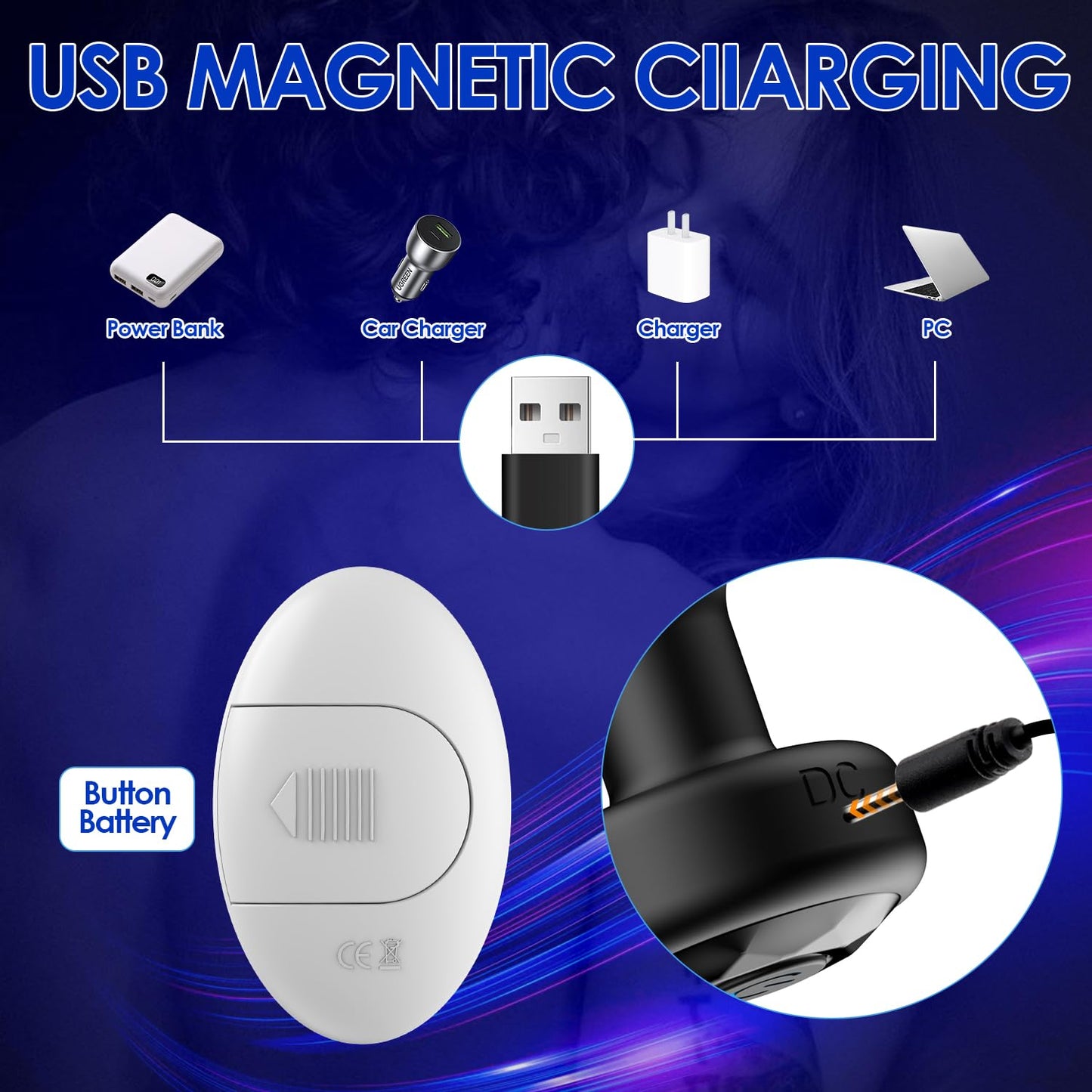 3 Pc Vibrating Butt Plug